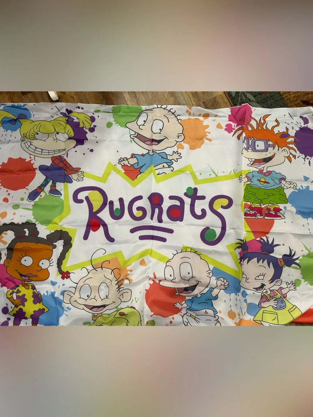 Rugrats Birthday Party Decorations Lot Backdrop Balloons Cake Cupcake Toppers